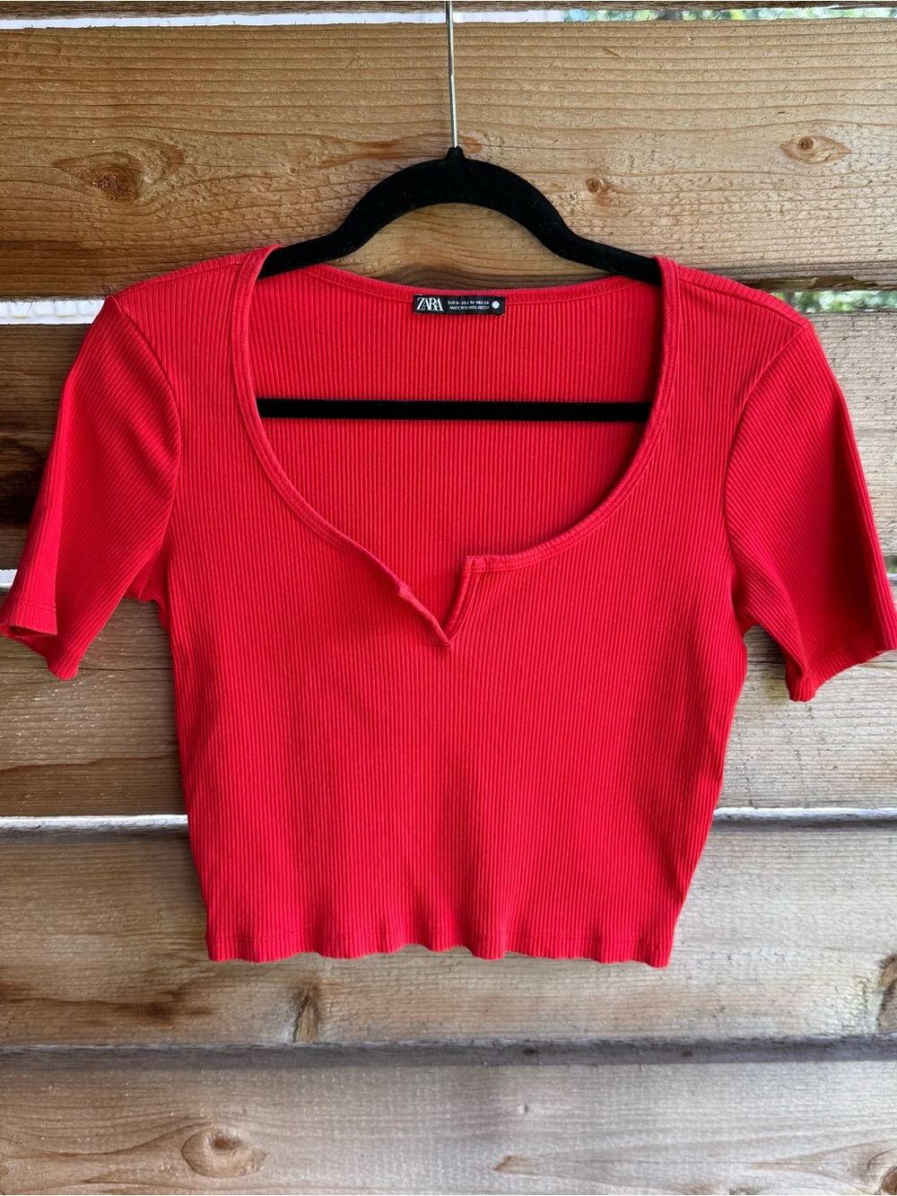 Zara crop top | medium